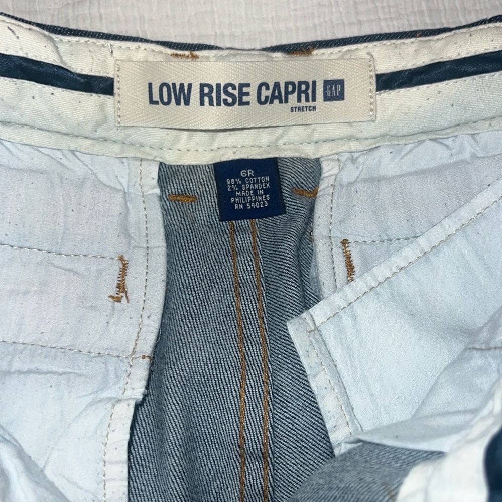 🆕 Gap Capri Low rise - Picture 7 of 9